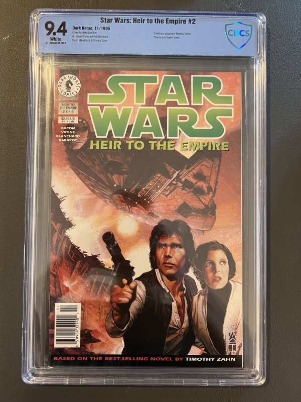 Star Wars: Heir to the Empire #2 (1995) CBCS 9.4