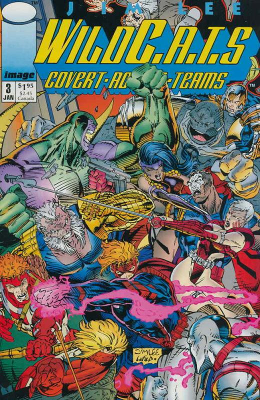 WildC.A.T.s #3 VF/NM; Image | save on shipping - details inside