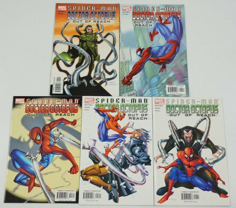 Spider-Man/Doctor Octopus: Out Of Reach #1-5 VF/NM complete series KERON GRANT