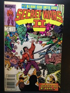Secret Wars II #7 Newsstand Edition (1986)