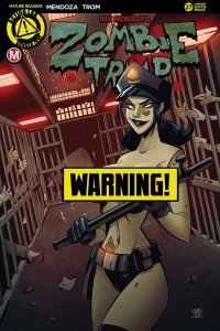 ZOMBIE TRAMP #27 COVER D CAGED HEAT TROM RISQUE VARIANT