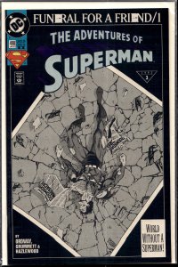 Adventures of Superman #498 (1993) Superman