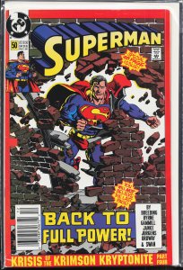 Superman #50 (1990) Superman