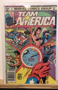 Team America #8 Newsstand Edition (1983)