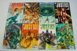 Justice #1-12 VF/NM complete series - alex ross - jim krueger - justice league