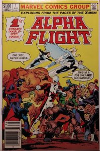 Alpha Flight #1 Newsstand (1983)