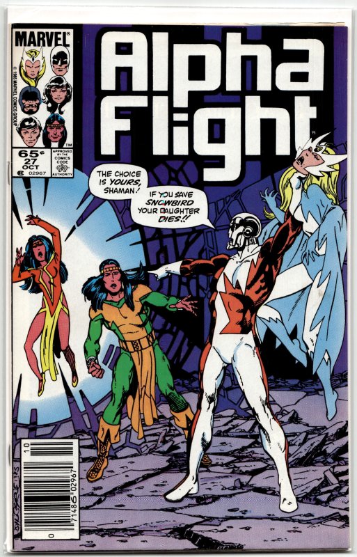 Alpha Flight #27 (1985) Alpha Flight