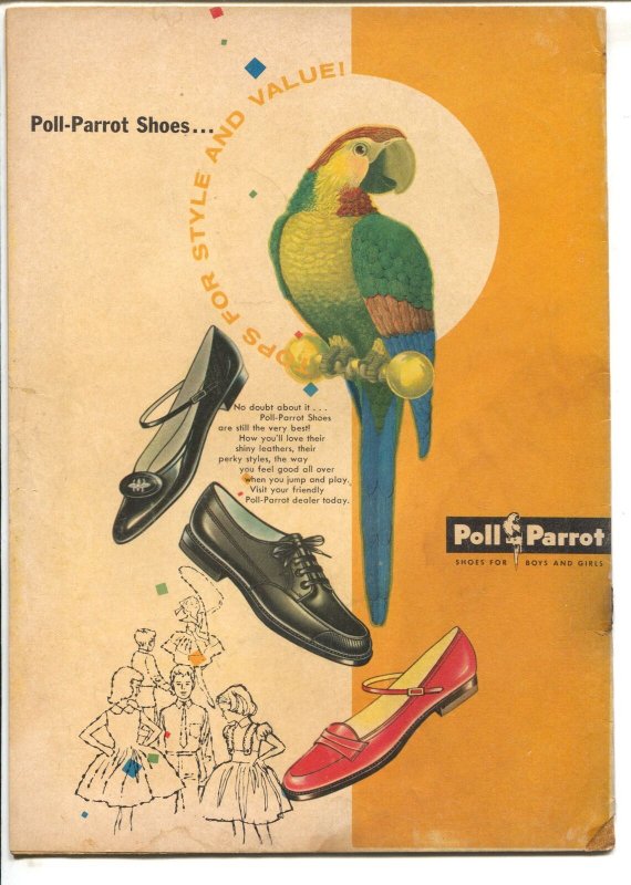 Poll Parrot #13 1961-Western-Runaway Genie-shoe store promo-G/VG
