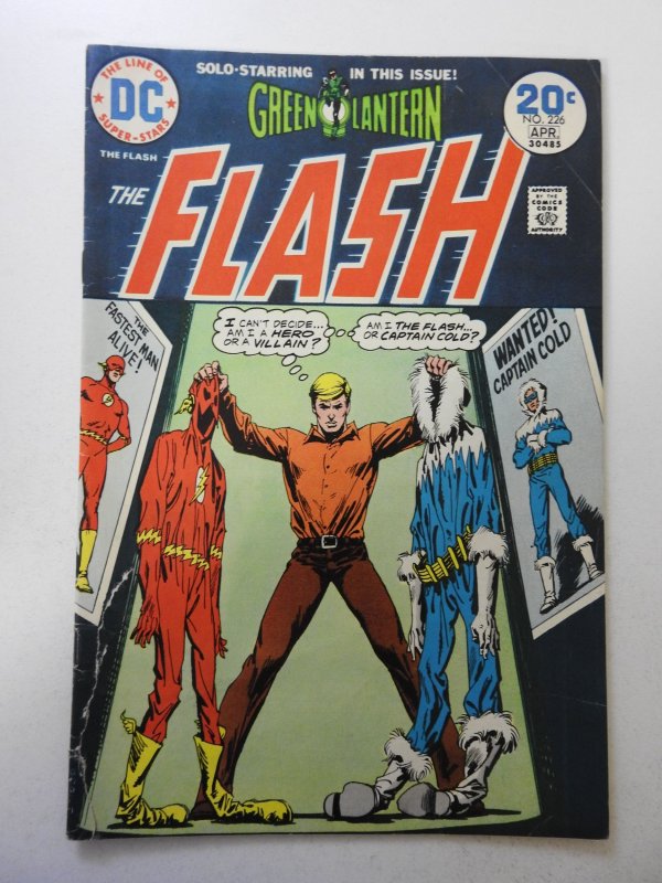 The Flash #226 (1974) GD Condition 4 in tear fc