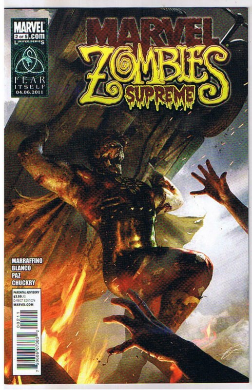 MARVEL ZOMBIES SUPREME #1 2 3 4 5, NM, 2011, more MZ and horror in store