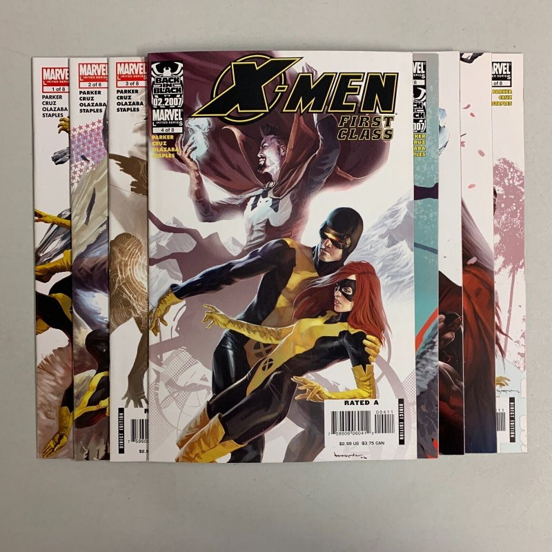 X-Men First Class #1-8 Set (Marvel 2006) 1 2 3 4 5 6 7 8 Jeff Parker (9.0+) 