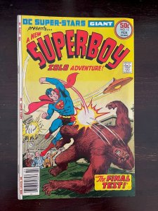 DC super-stars #12 1977 Superboy VG 4.0
