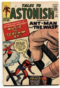TALES TO ASTONISH #47--comic book--1963--ANT MAN--WASP--VG/FN