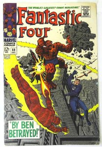 Fantastic Four (1961 series)  #69, VG+ (Actual scan)