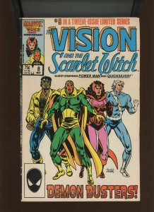 (1986) The Vision and the Scarlet Witch #8: A LIMITED SERIES! (5.0/5.5)