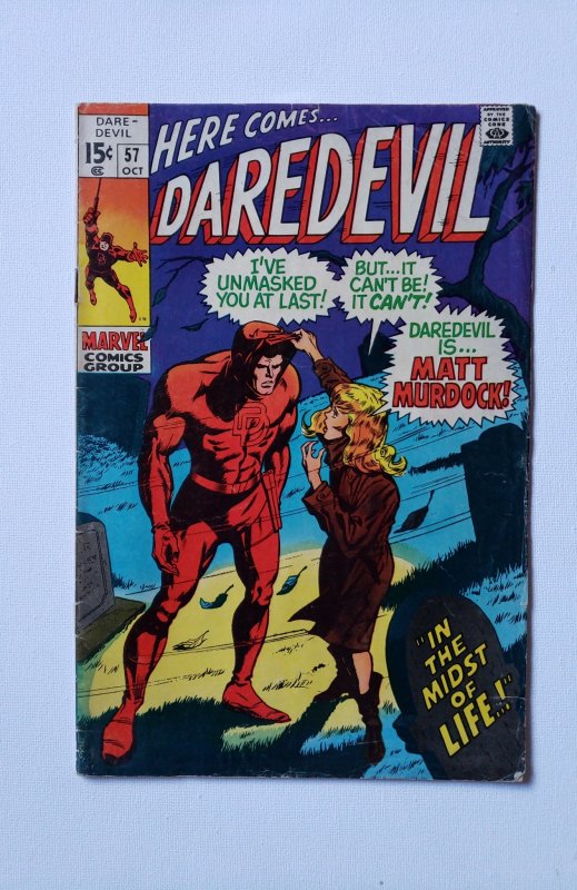 Daredevil #57 (1969) mid grade