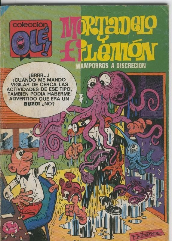 Ole numero 099: Mortadelo y Filemon : Mamporros a discrecion (falta la primer...