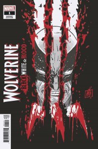 Wolverine Black White Blood #1 2020 Garney Cover B Marvel Comics EB156