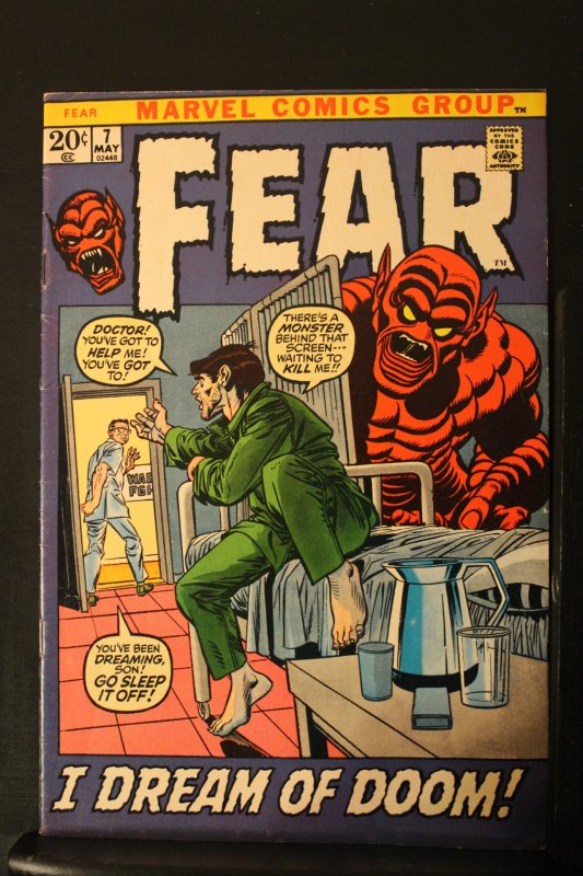 Adventure into Fear #7 (1972) High-Grade VF/NM Ditko, Kirby Art! Wythville CERT!
