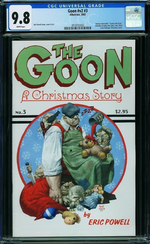 Goon #3 (2002) CGC 9.8 NM/MT