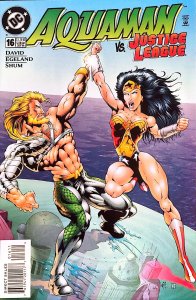 Aquaman #16 (1996) JUSTICE LEAGUE