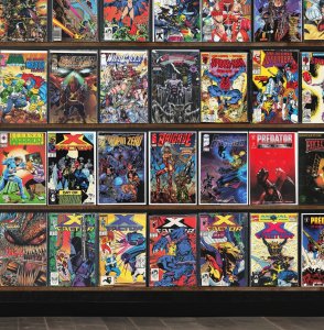 Huge Lot 140+ Comics with X-Factor, Stormwatch, Brigade, Deathmate & More!