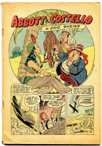 Abbott and Costello #6 1949- St John Golden Age Comic- Coverless