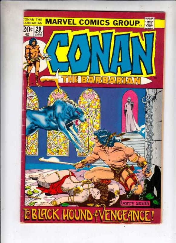 Conan the Barbarian # 20 Strict FN/VF Artist Barry Smith