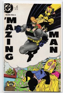 'Mazing Man #12 (1986) Batman
