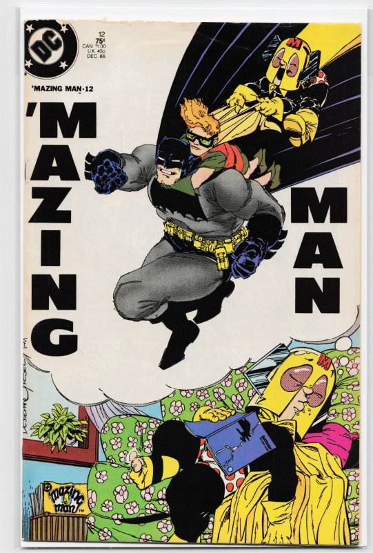 'Mazing Man #12 (1986) Batman