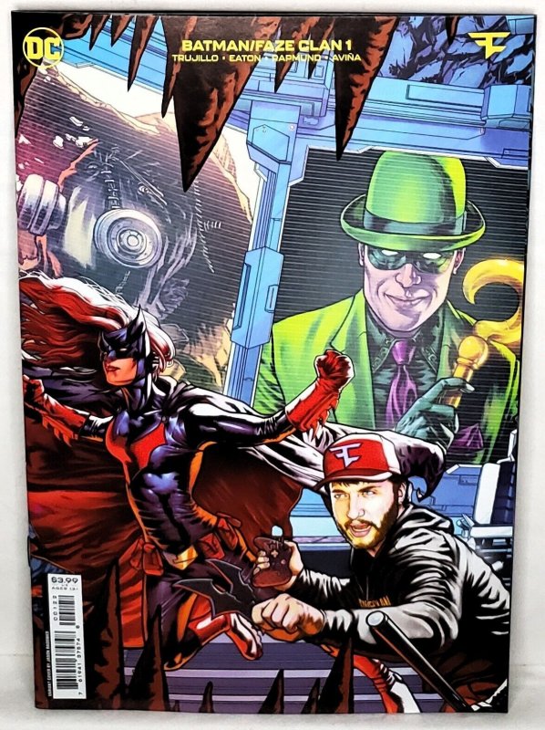 BATMAN FAZE CLAN #1 Jason Badower Connecting Variant Cover Set DC Comics DCU