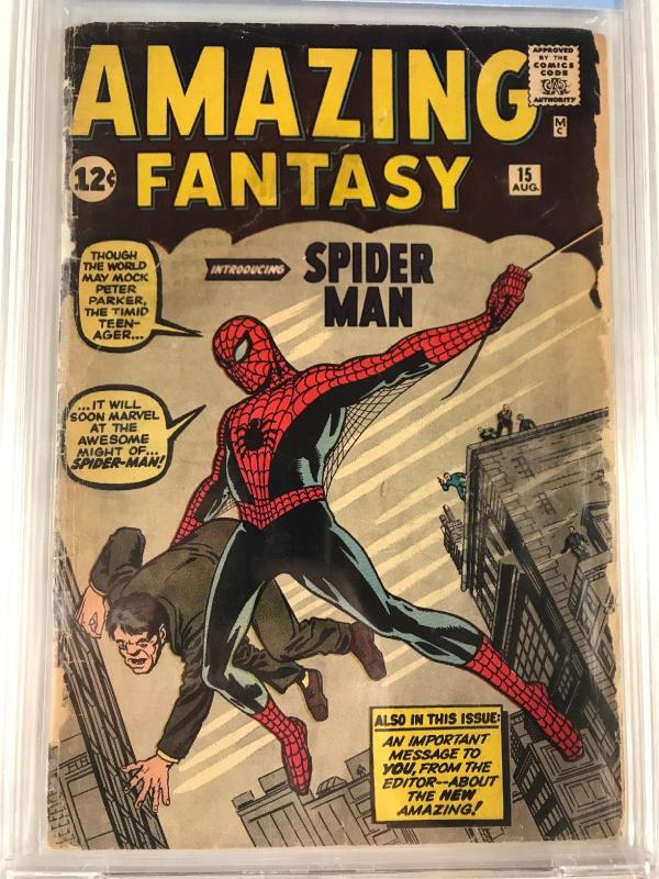 Amazing Fantasy 15 CBCS 1.8 Off-white Pages Like Cgc