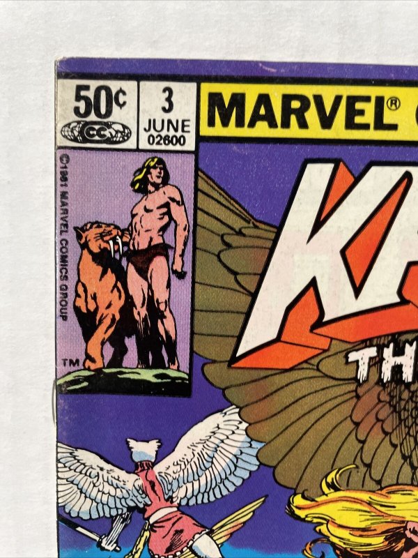 Ka-Zar The Savage #3