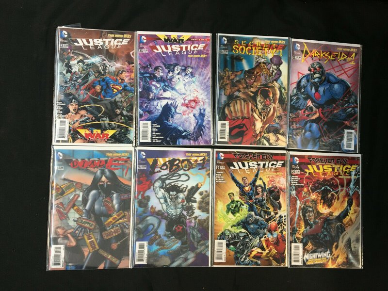 JUSTICE LEAGUE THE NEW 52 1-52 PLUS #0, #1 (2 VARIANTS) 1ST MODERN SHAZAM VF-NM