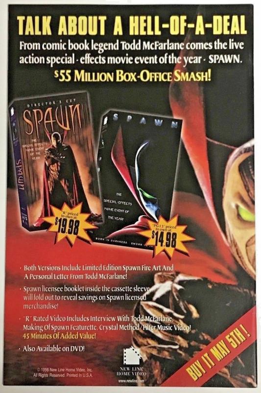 SPAWN#72 VF/NM 1998 TODD MCFARLANE IMAGE COMICS