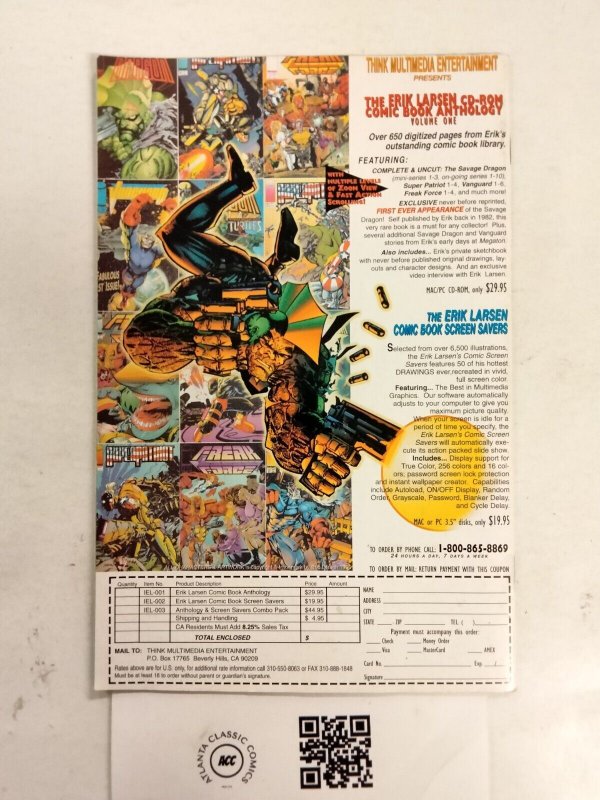 The Savage Dragon # 22 VF/NM Image Comic Book Ninja Turtles Raphael 6 J241