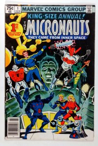 Micronauts Annual #1 Newsstand Edition (1979)