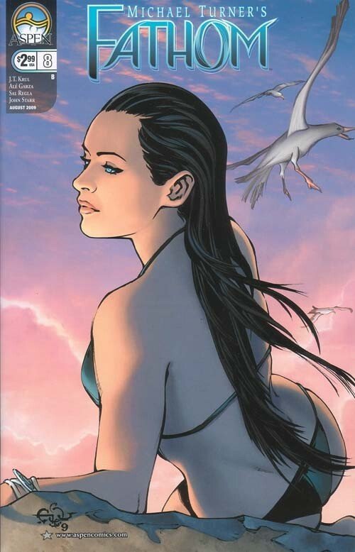 MICHAEL TURNER'S FATHOM #08 (2009) EDUARDO FRANCISCO | TRADE DRESS B