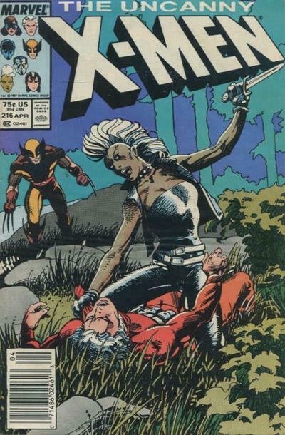 Uncanny X-Men, The #216 (Newsstand) FN; Marvel | save on shipping - details insi