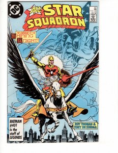 All-Star Squadron #62 THE ORIGIN OF THE SHINING KNIGHT Copper DC Classic !!!!