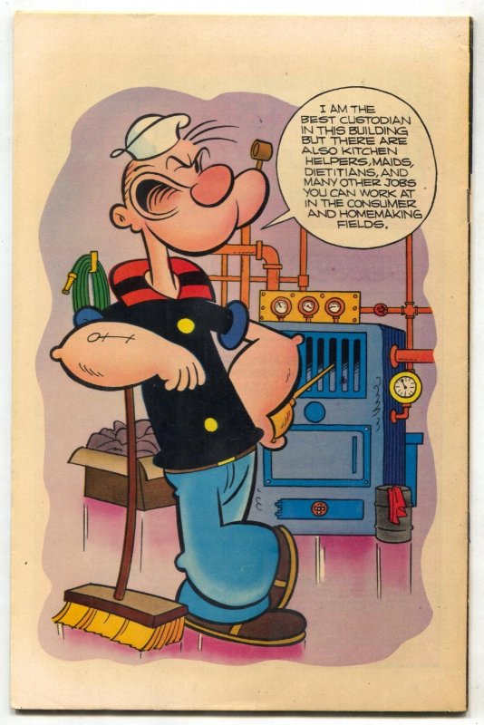 Popeye #6 1972- Consumer and Homemaking Careers VF