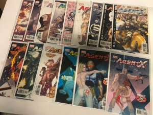 Agent X (2001) # 1-15 VF/NM Complete Set ~ Marvel Comics | Simone | Udon