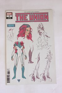 The Union #3 Variant Cover (2021) The Union NM
