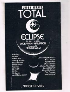 Strike #6 VF Eclipse Comics Comic Book Dixon 1987 DE40 AD14