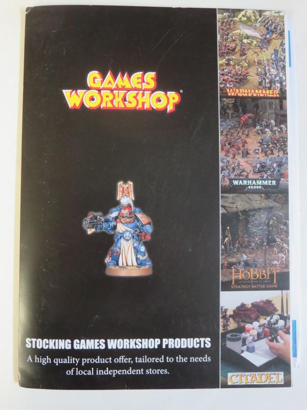 Games Workshop Press Kit and Order Form w White Dwarf #54 February 7, 2014