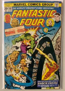 Fantastic Four #167 Marvel 1st Series Fantastic Four vs Hulk 6.0 FN (1976)
