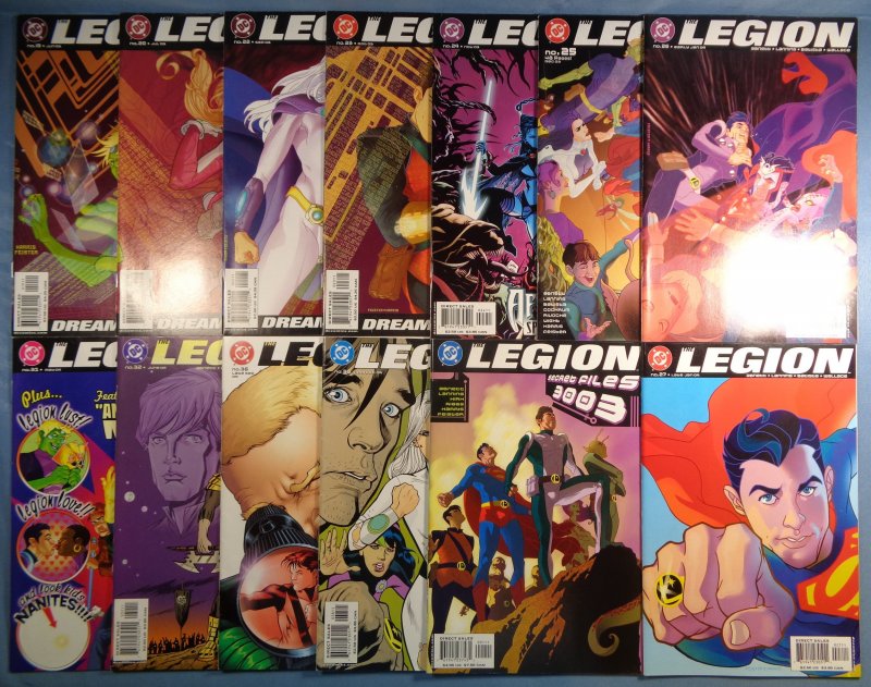 Lot of 13 Legion Comics #25 #27 Superboy