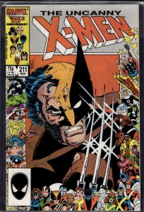 The Uncanny X-Men #211 (1986) X-Men [Key Issue]