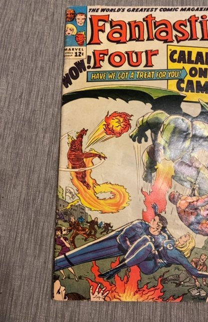 Fantastic Four #35  (1965) Dragon man app