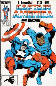 Captain America #334 (1987) Captain America [Key Issue]